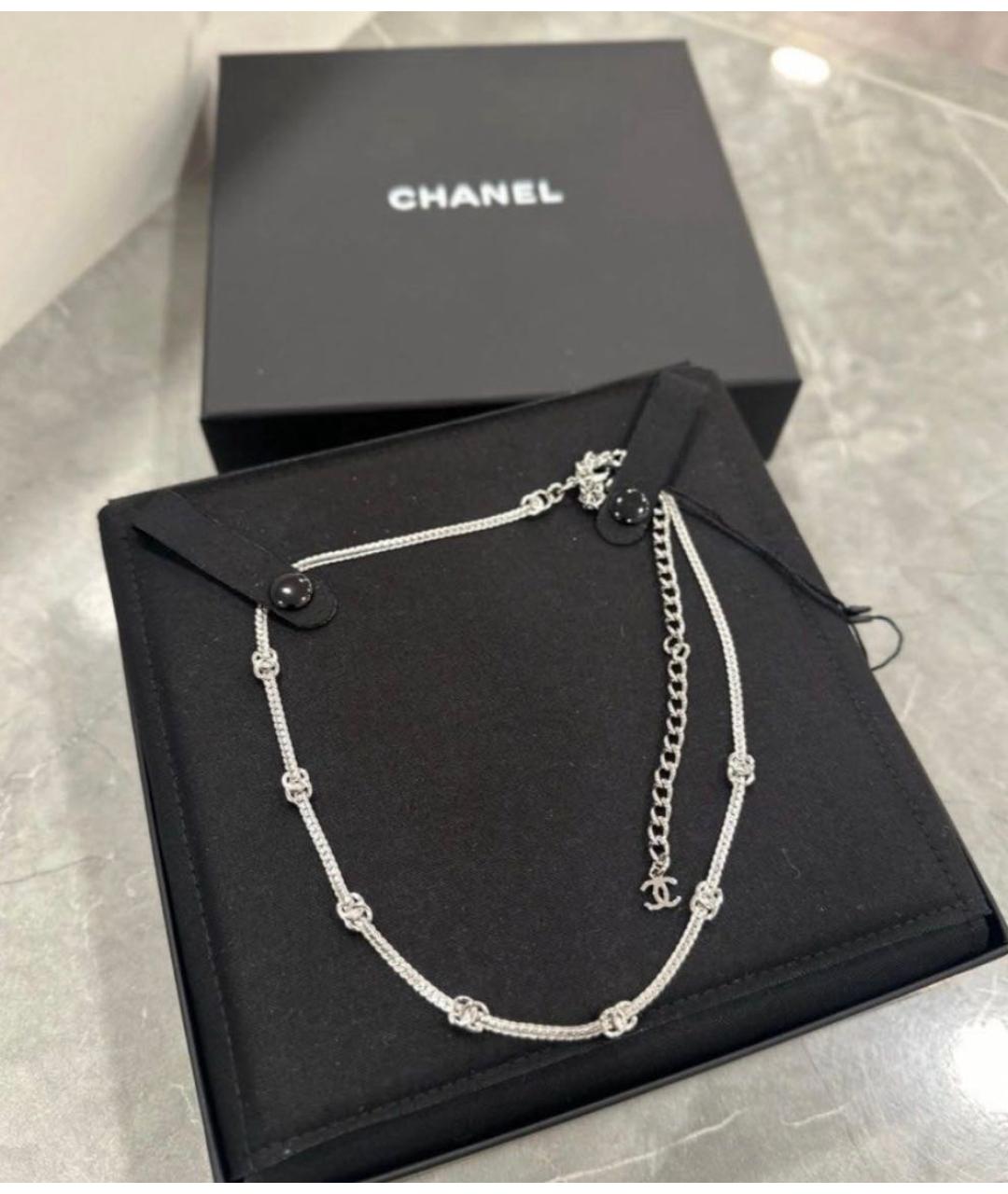 CHANEL Серебрянный чокер, фото 2