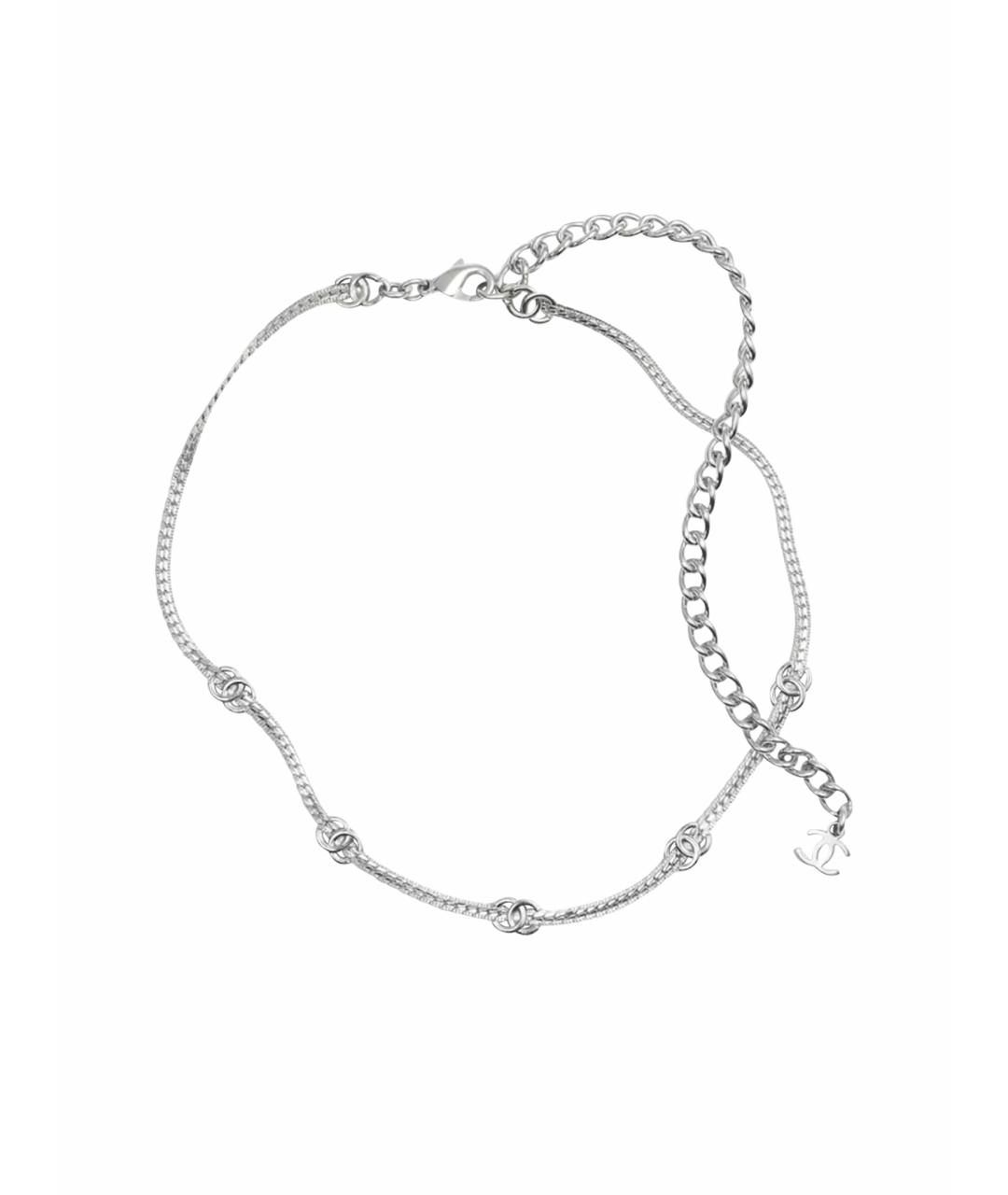 CHANEL Серебрянный чокер, фото 1