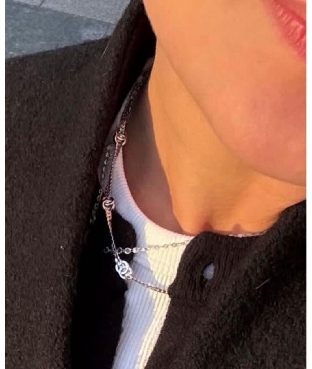 CHANEL Серебрянный чокер, фото 4