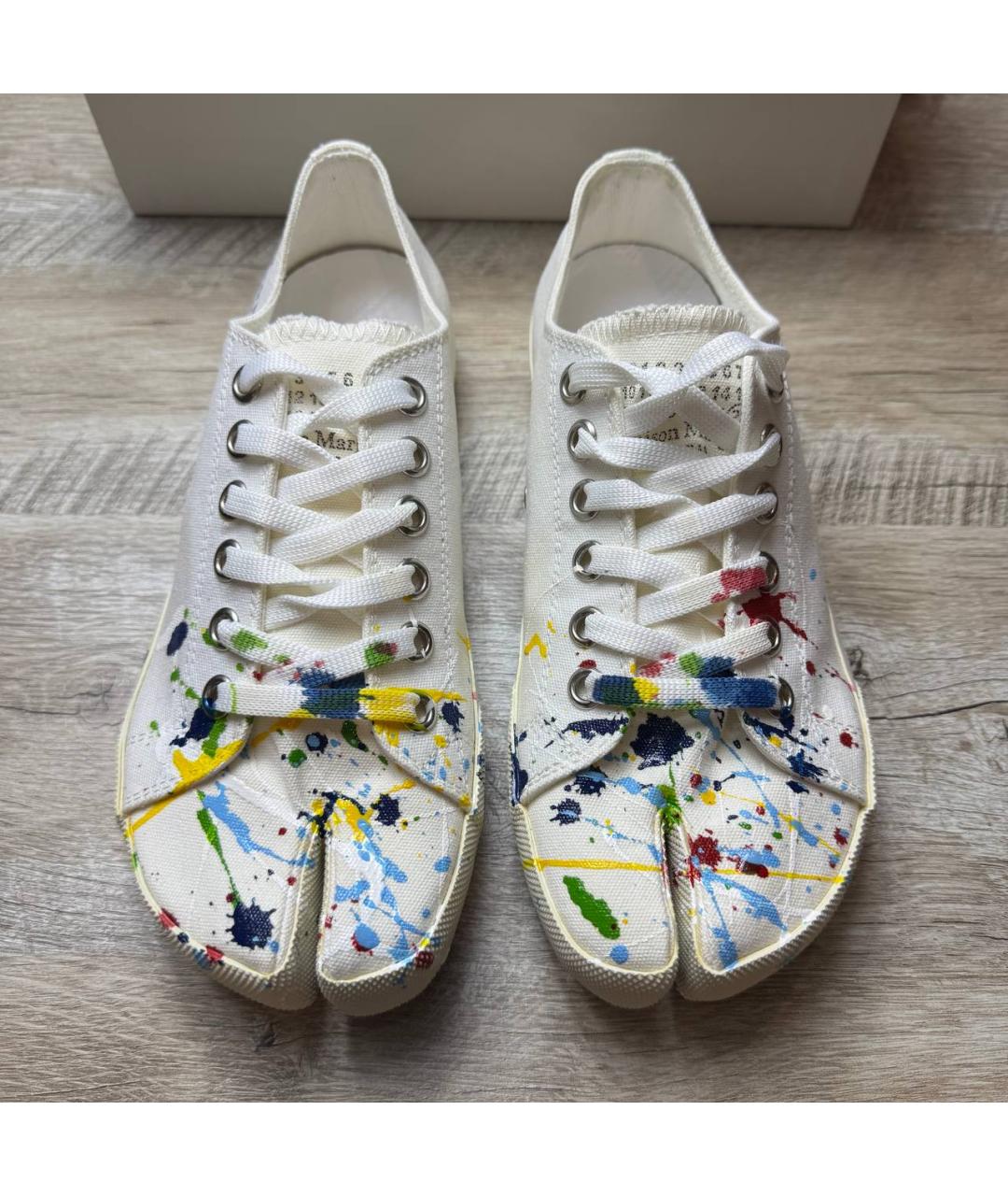 MAISON MARGIELA Белые кеды, фото 5
