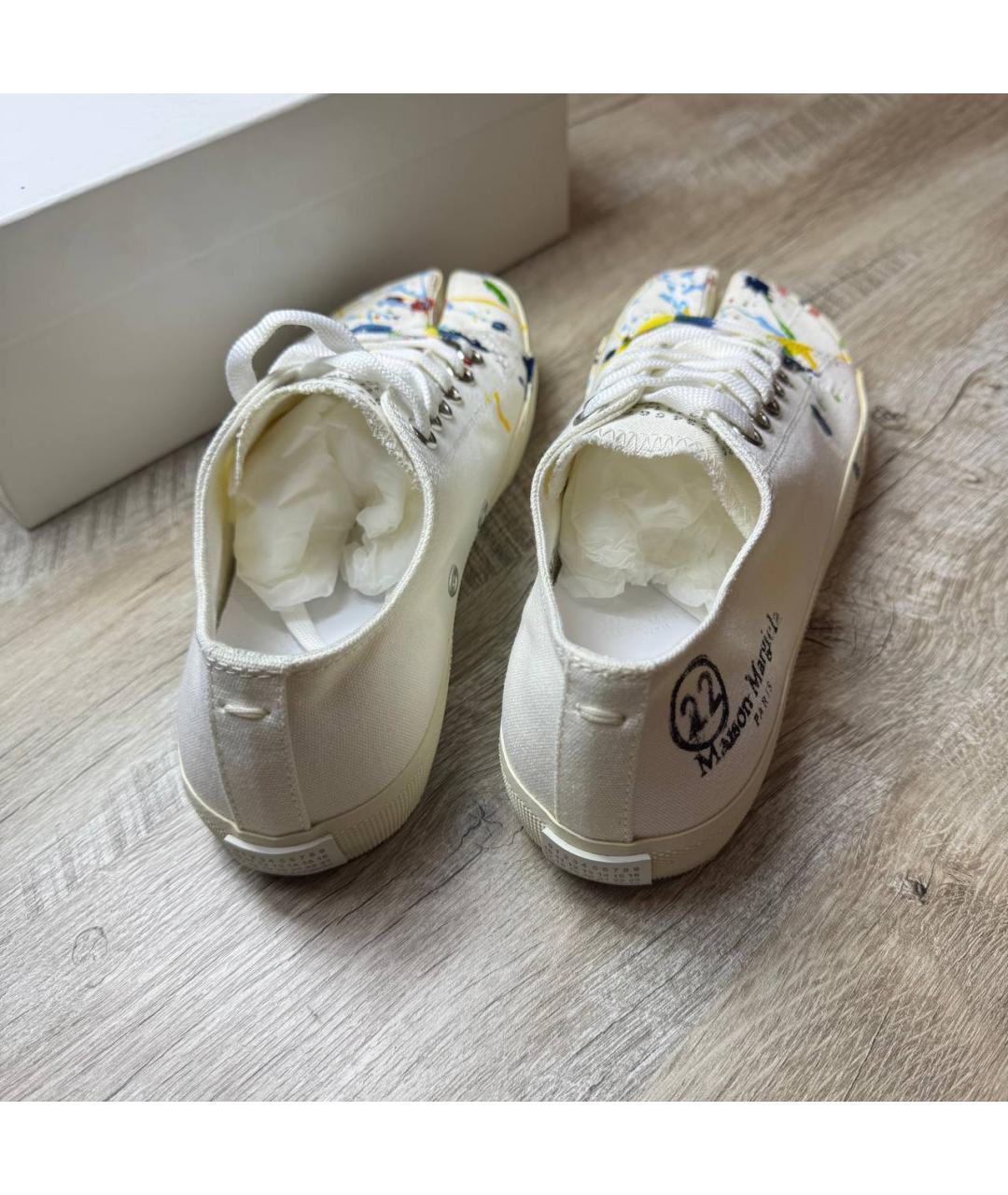 MAISON MARGIELA Белые кеды, фото 7