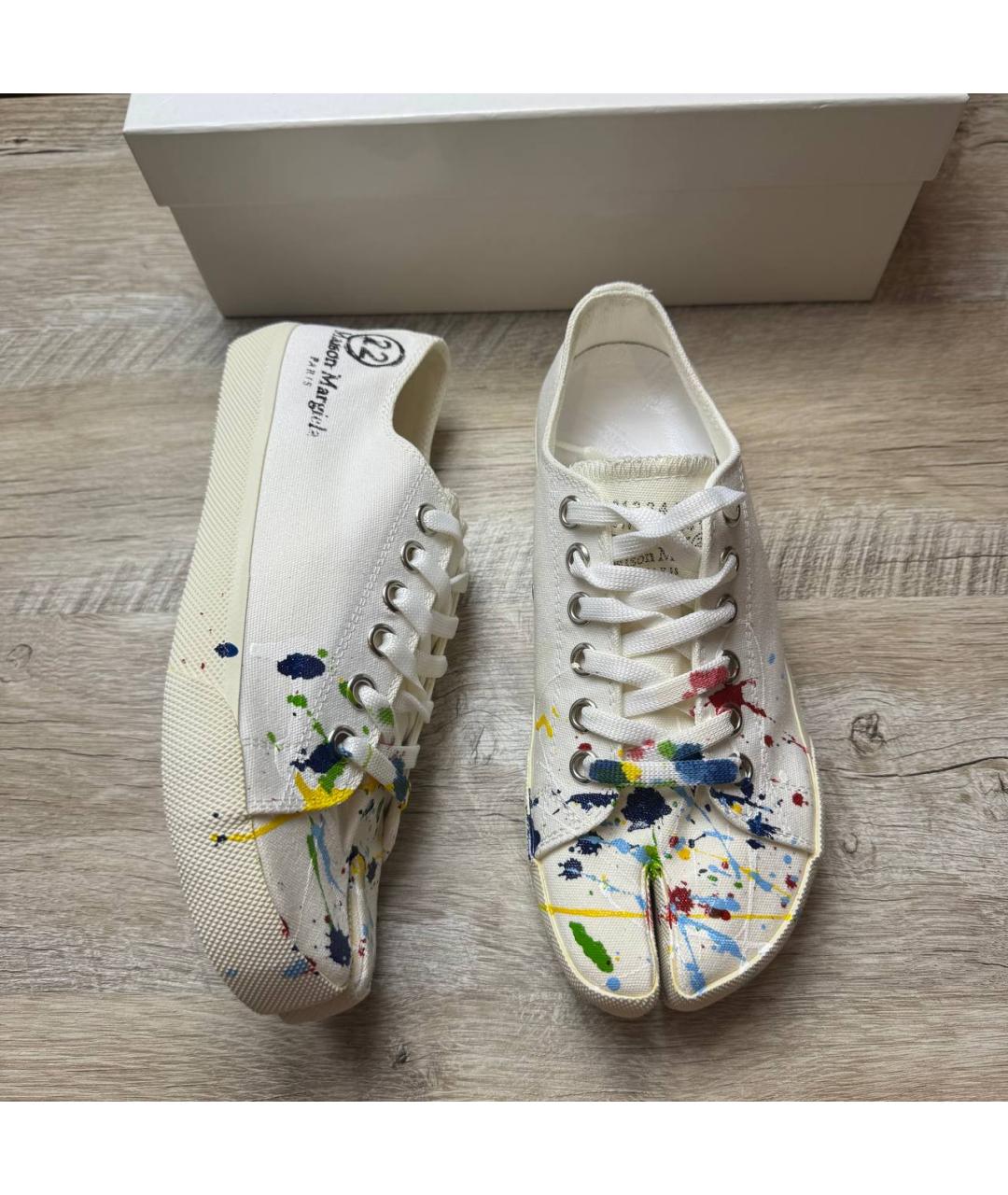 MAISON MARGIELA Белые кеды, фото 9