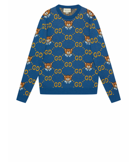 Джемпер / свитер GUCCI KAI x Gucci GG jacquard jumper