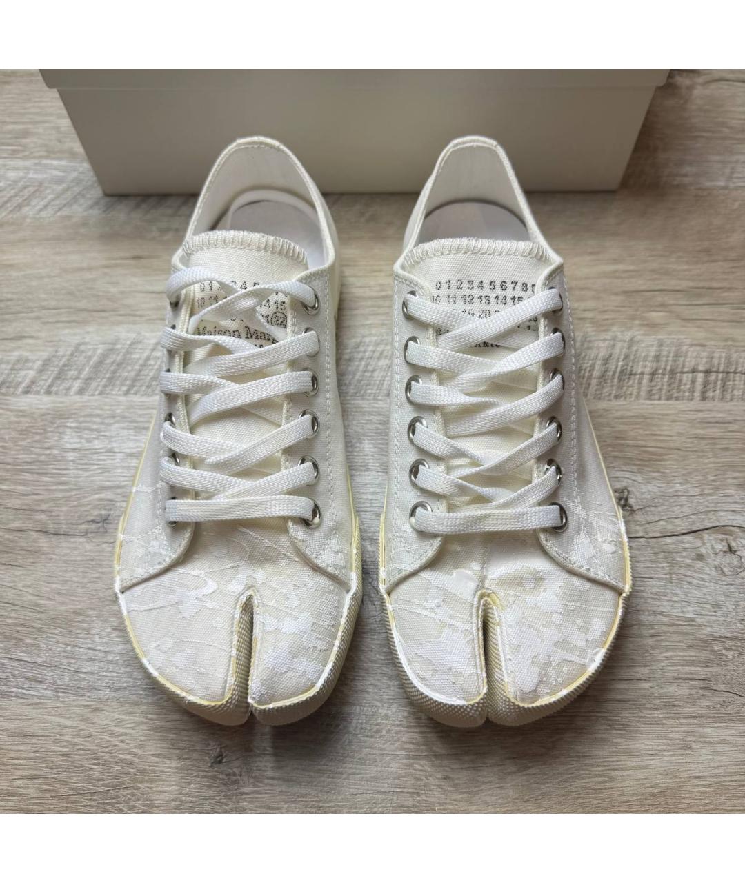 MAISON MARGIELA Белые кеды, фото 3