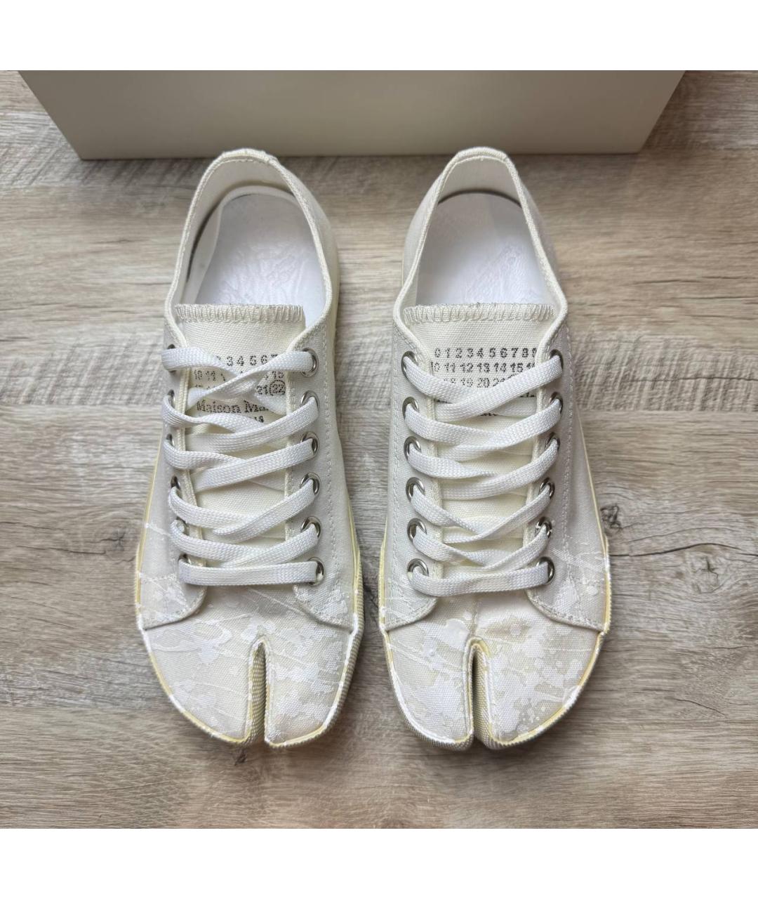 MAISON MARGIELA Белые кеды, фото 4