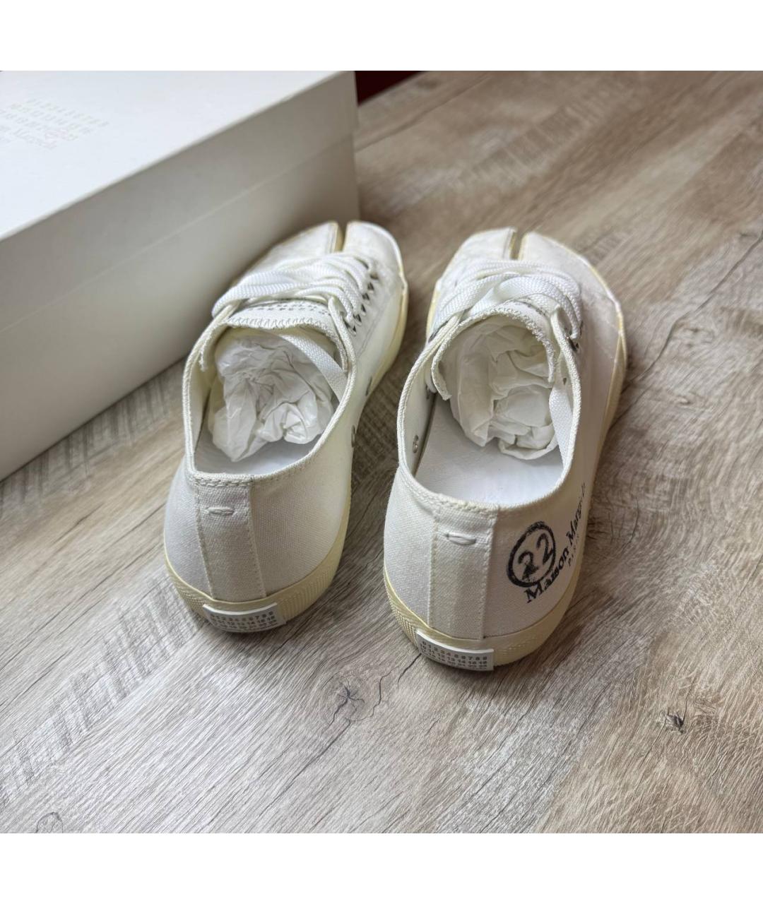 MAISON MARGIELA Белые кеды, фото 8