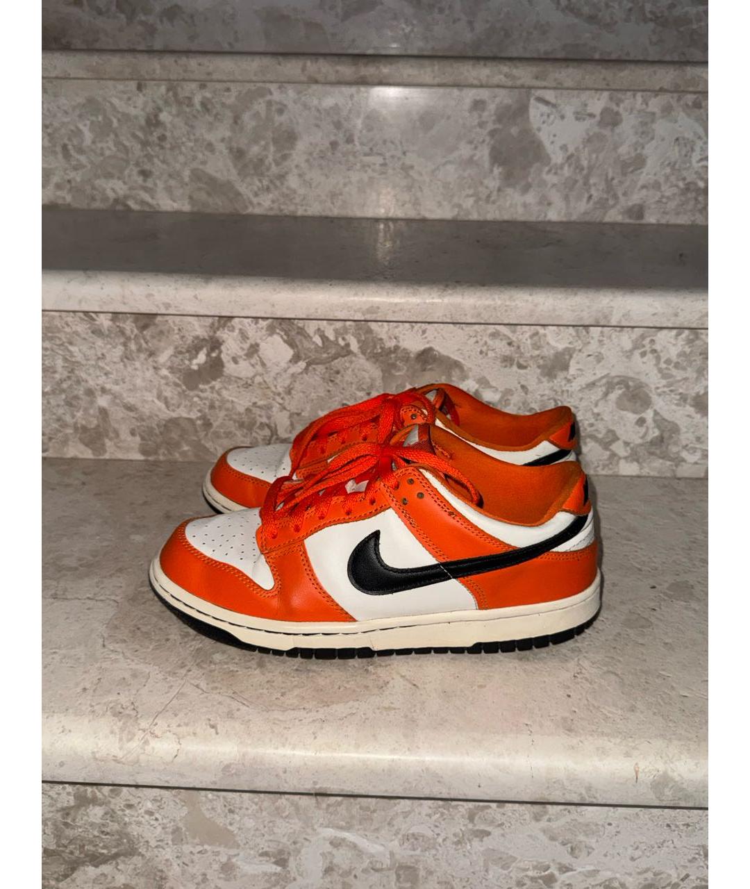 NIKE Оранжевое кроссовки, фото 2