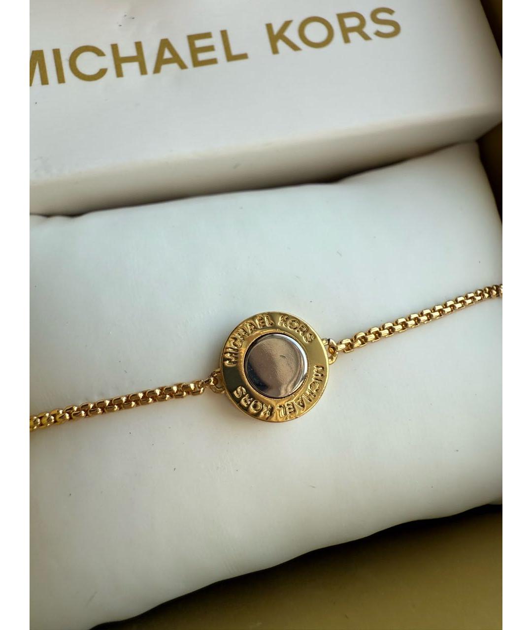 MICHAEL KORS Золотой браслет, фото 2