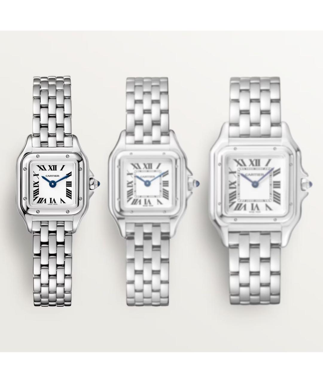 CARTIER Серебряные металлические часы, фото 4