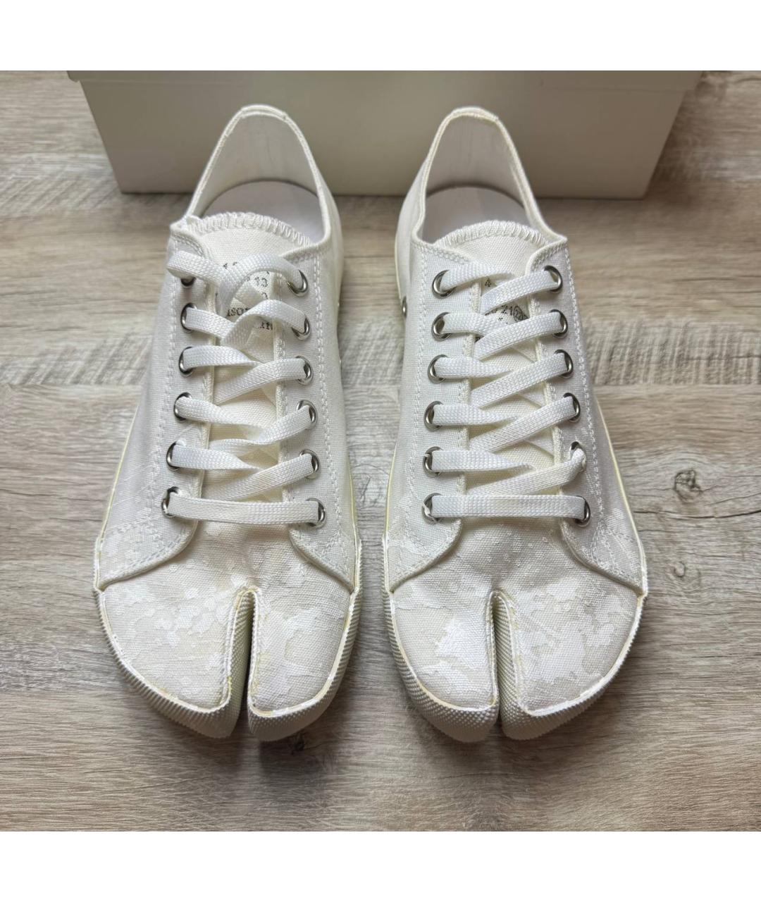 MAISON MARGIELA Белые кеды, фото 2