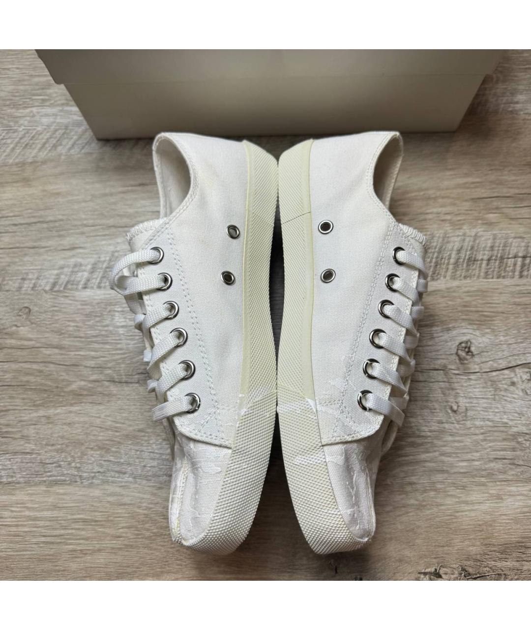 MAISON MARGIELA Белые кеды, фото 4