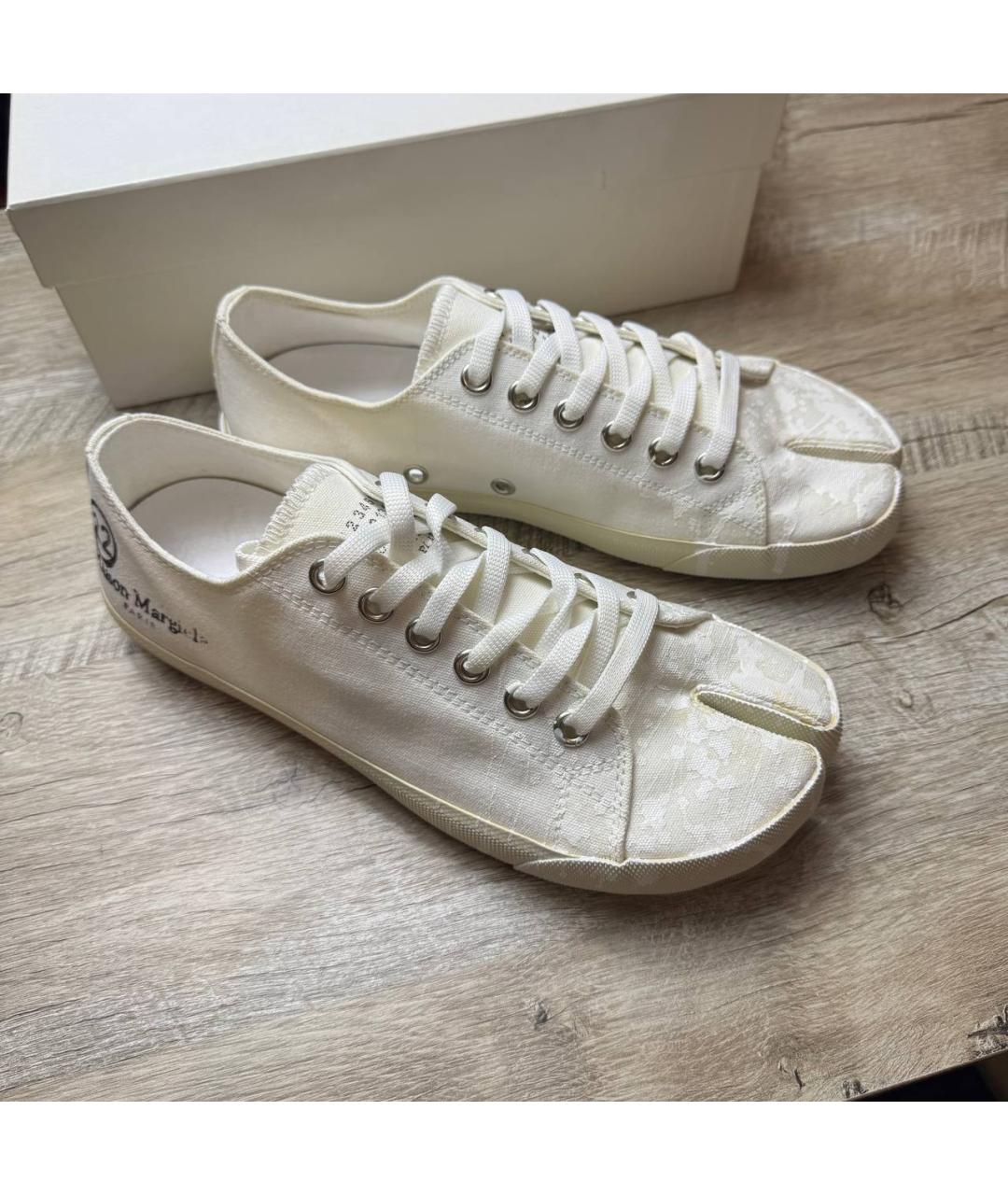 MAISON MARGIELA Белые кеды, фото 7