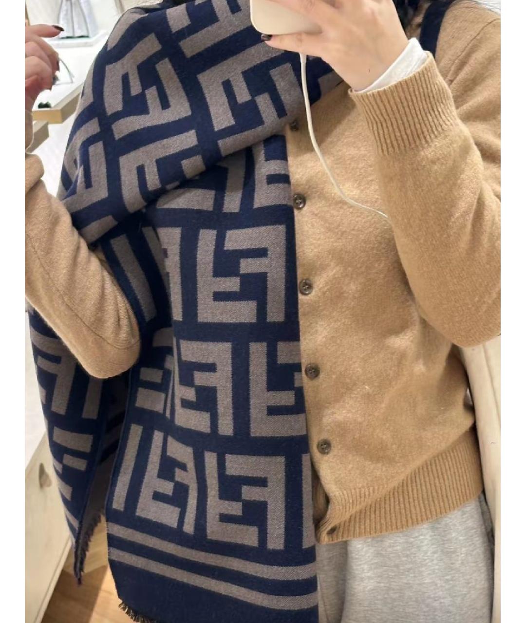 FENDI Шарф, фото 4