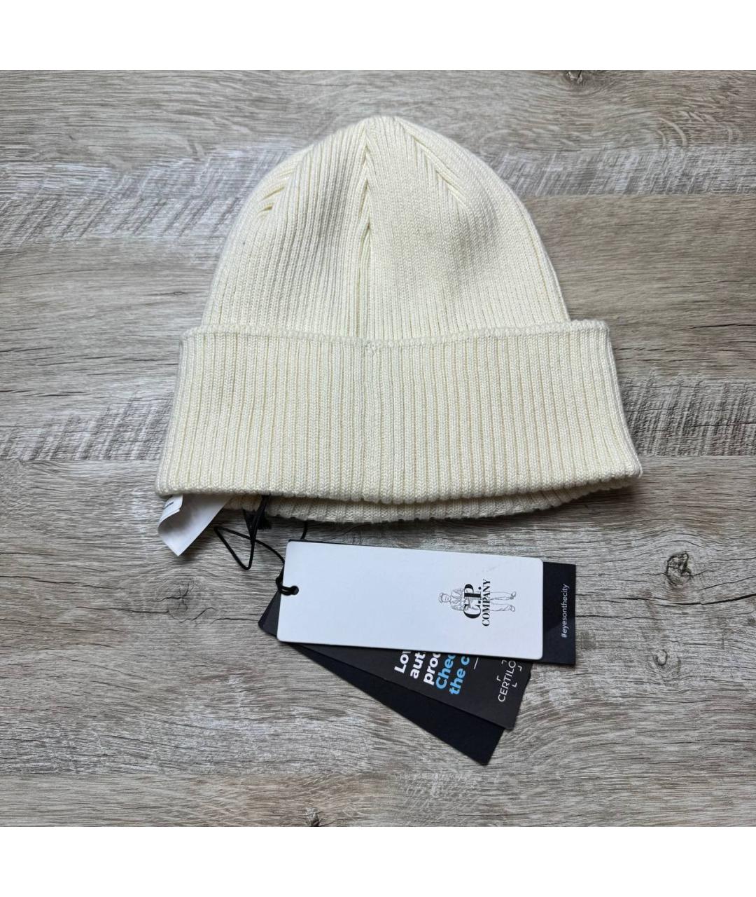 CP COMPANY Бежевая шапка, фото 6