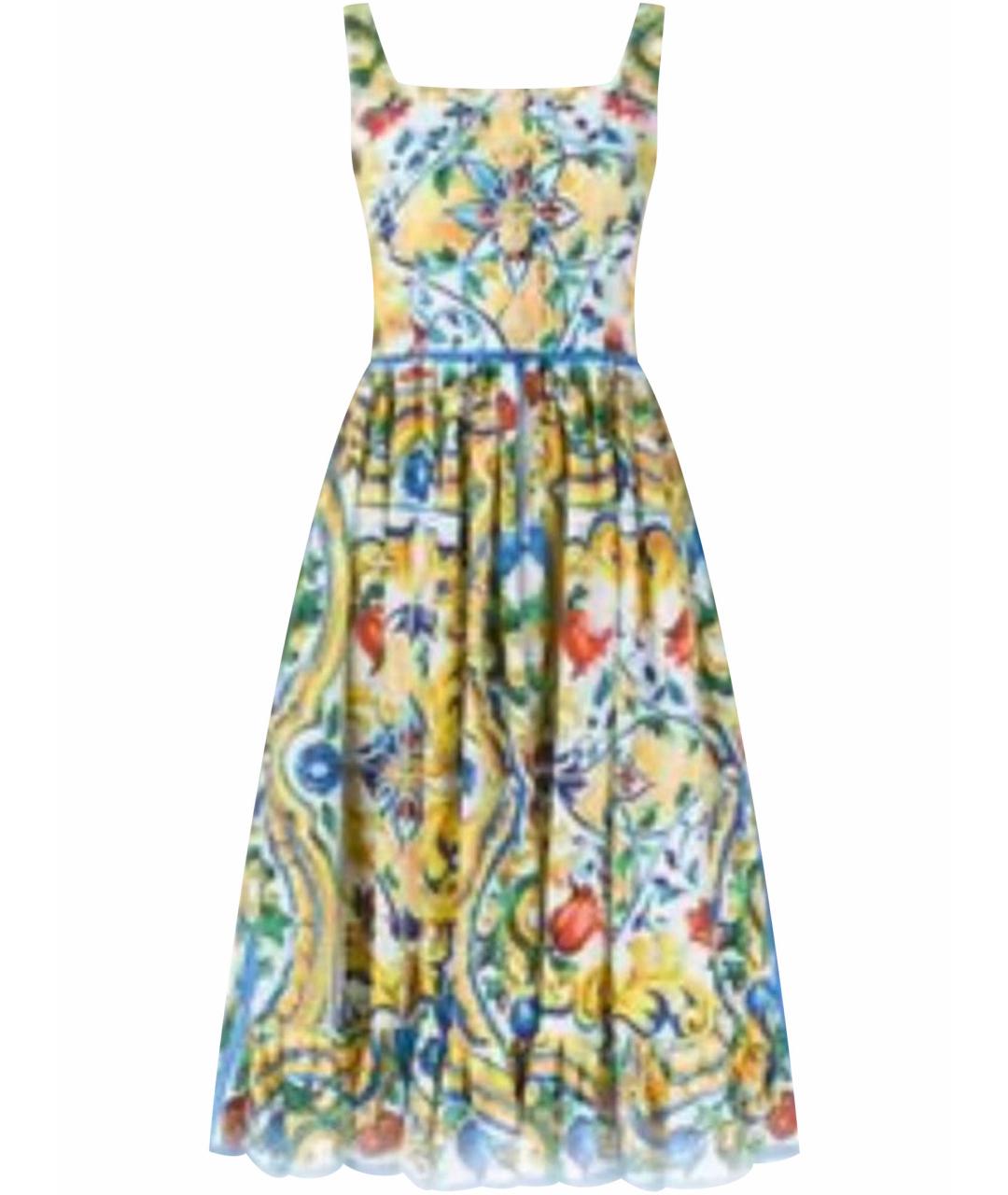 DOLCE&GABBANA Хлопковый сарафан, фото 1