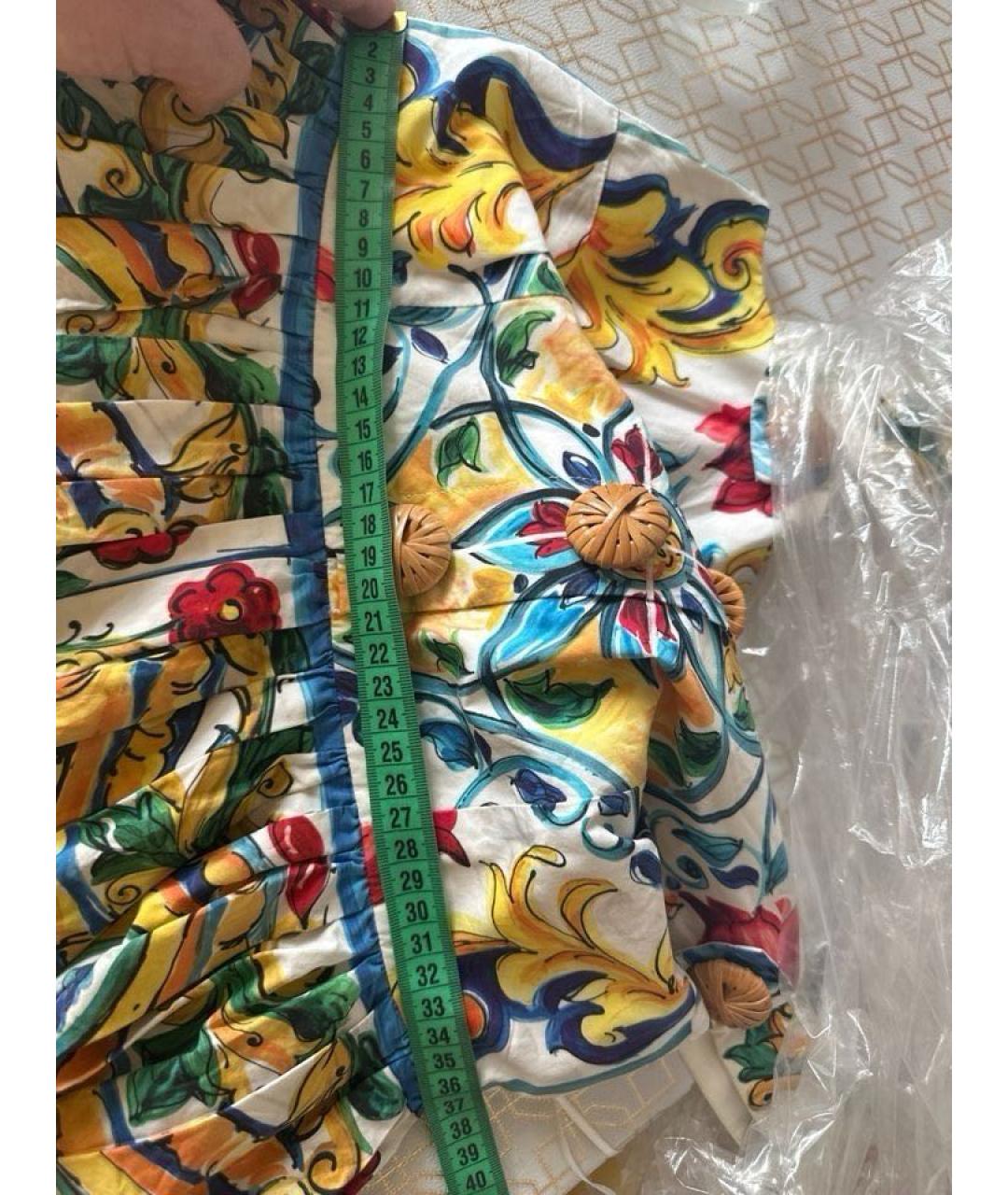 DOLCE&GABBANA Хлопковый сарафан, фото 3
