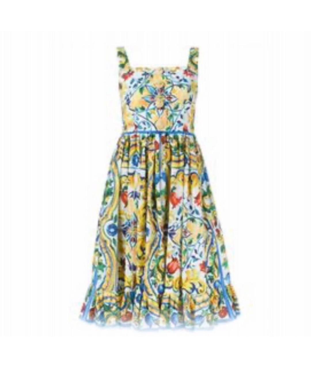DOLCE&GABBANA Хлопковый сарафан, фото 5