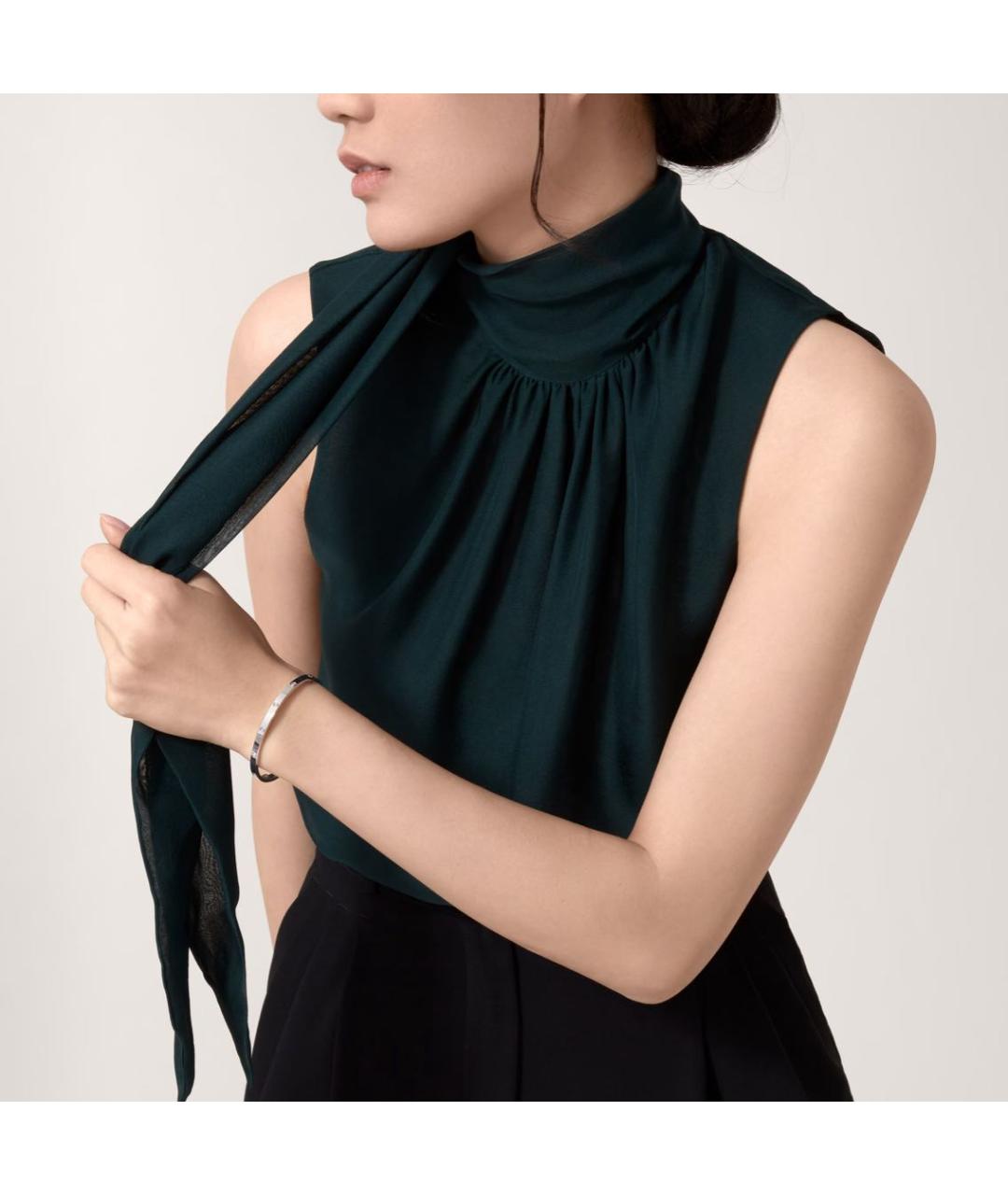 CARTIER Белый браслет из белого золота, фото 4