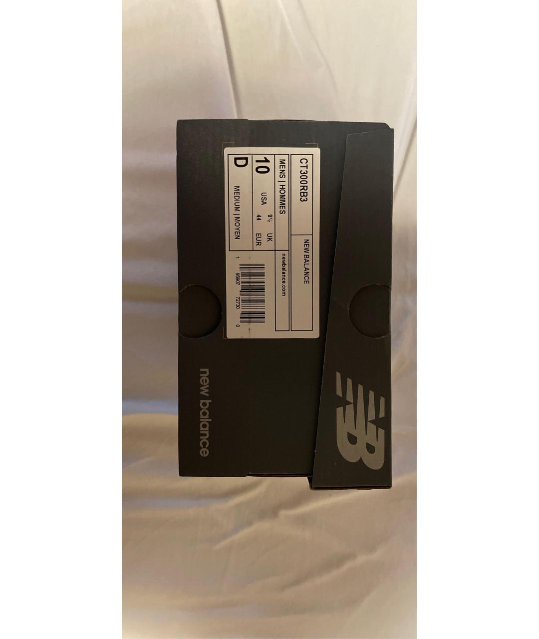 NEW BALANCE Красные замшевые низкие кроссовки / кеды, фото 7