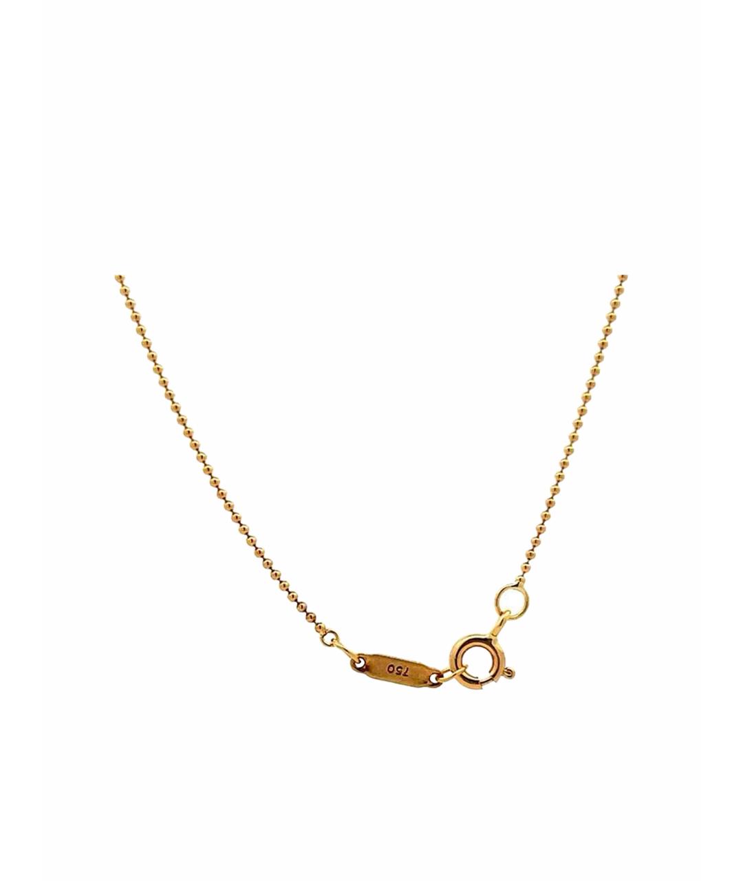 TIFFANY&CO Желтая цепочка из желтого золота, фото 1
