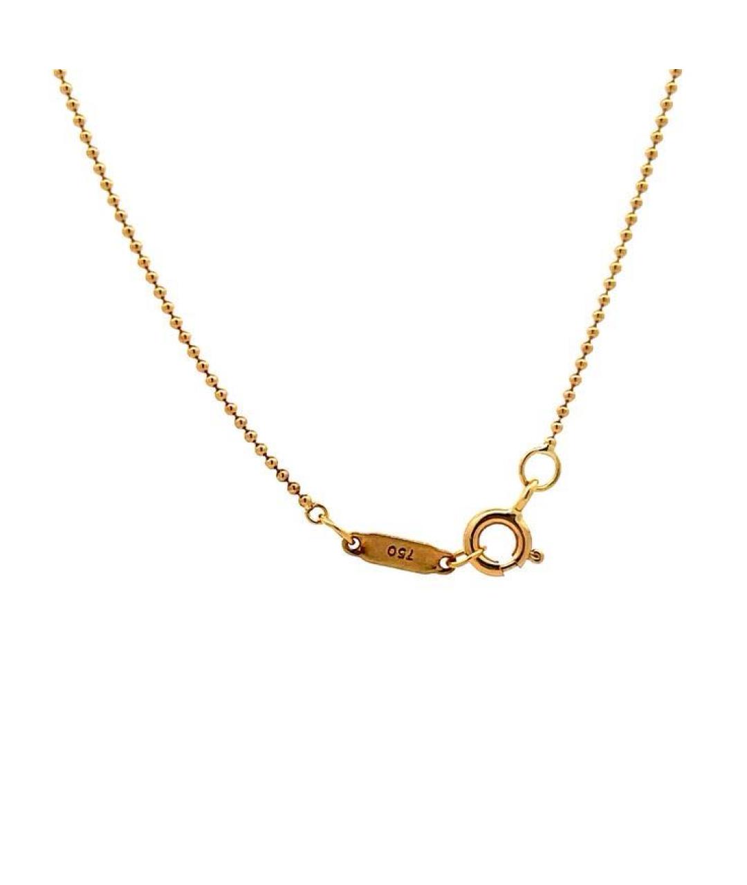 TIFFANY&CO Желтая цепочка из желтого золота, фото 5