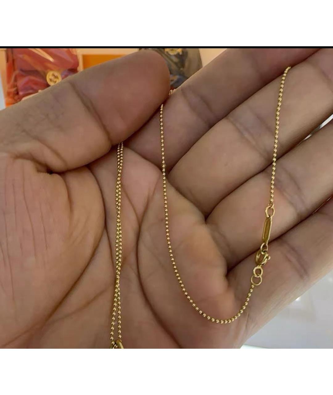 TIFFANY&CO Желтая цепочка из желтого золота, фото 2