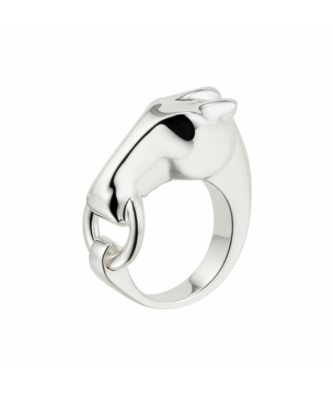 HERMES Серебряное серебряное кольцо, фото 1