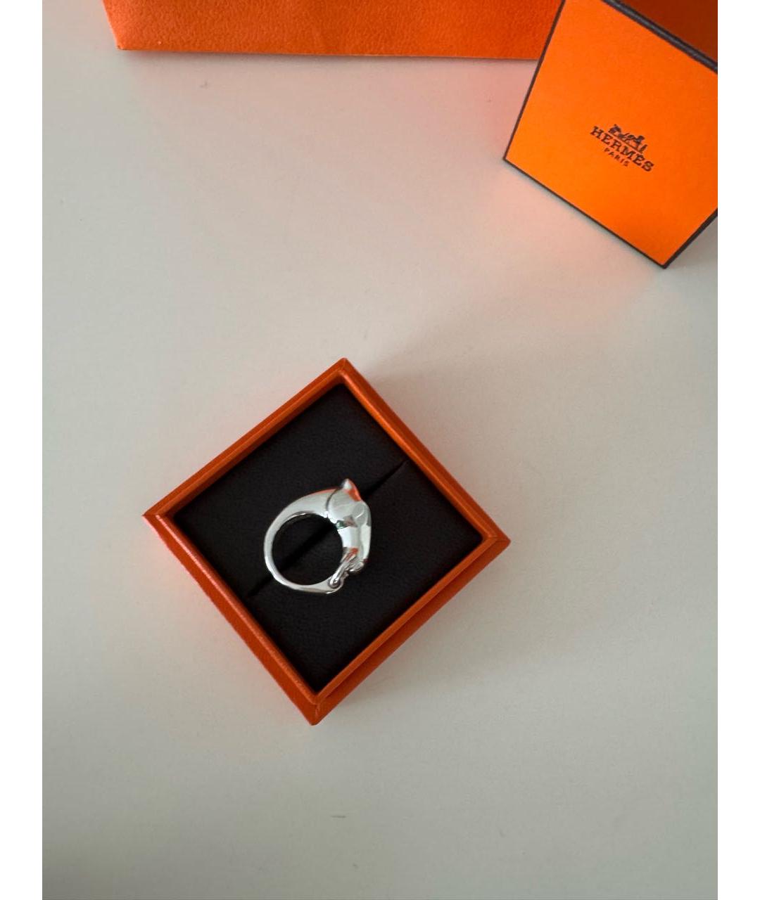HERMES Серебряное серебряное кольцо, фото 7