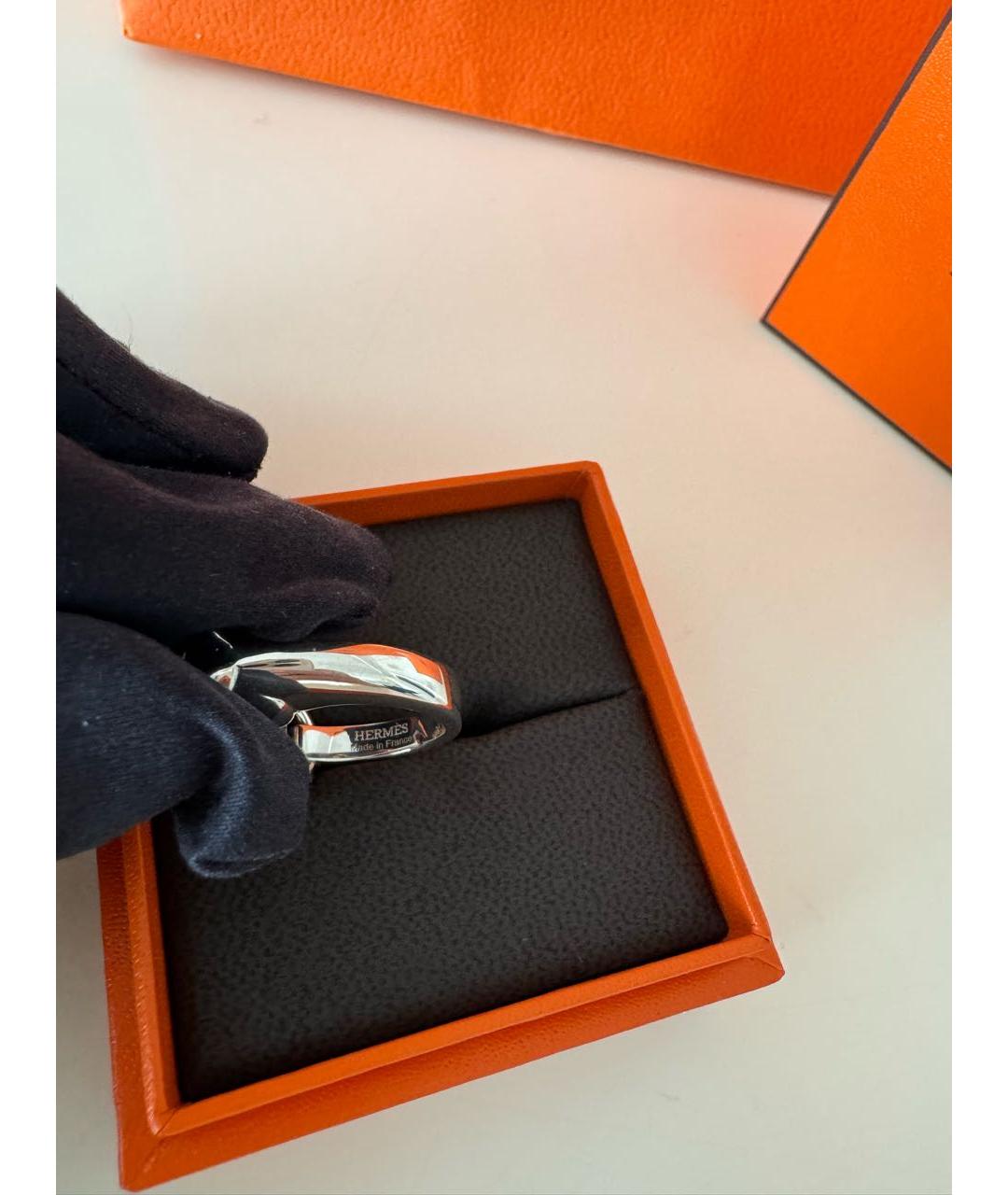 HERMES Серебряное серебряное кольцо, фото 3