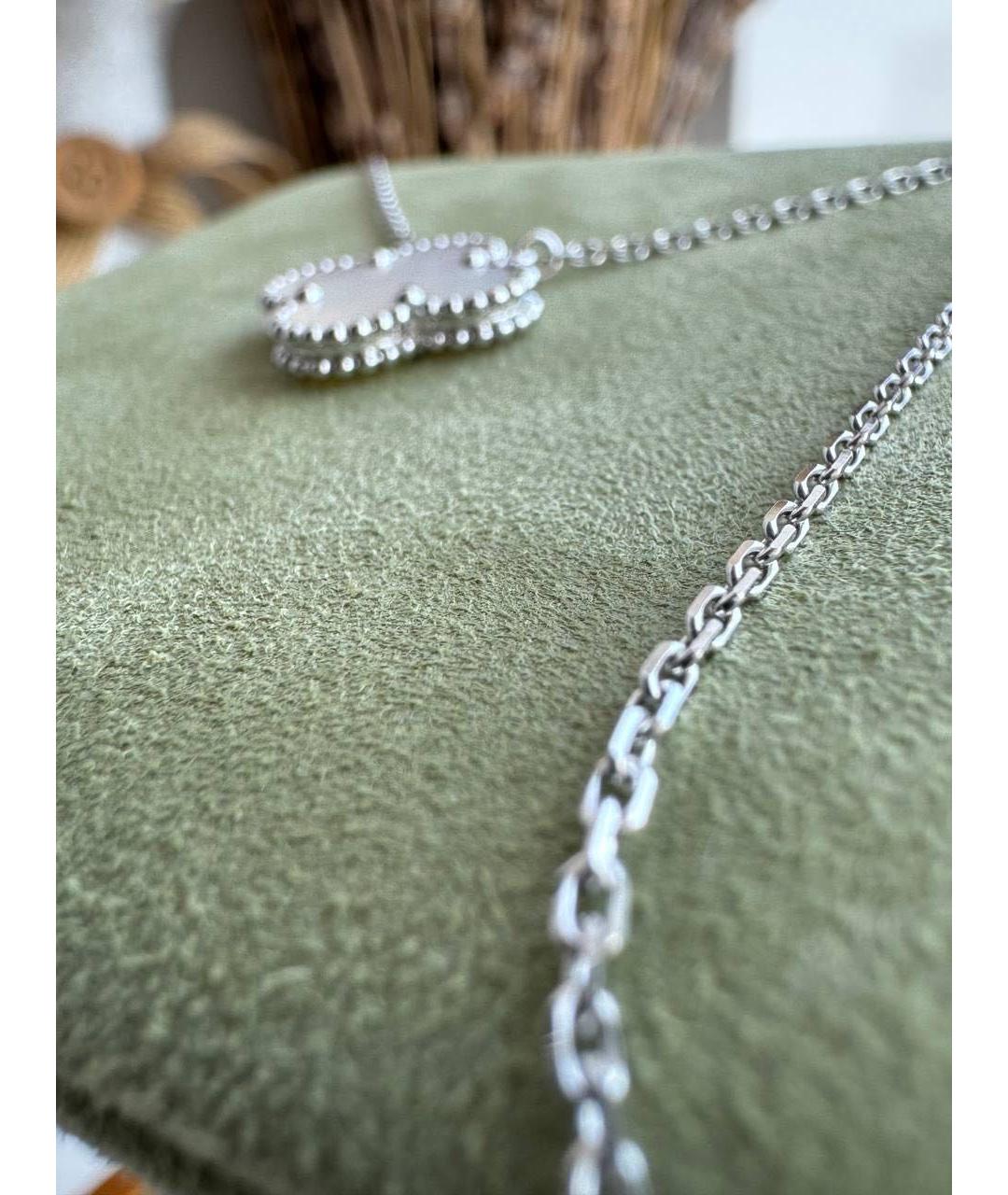 VAN CLEEF & ARPELS Белая подвеска из белого золота, фото 4