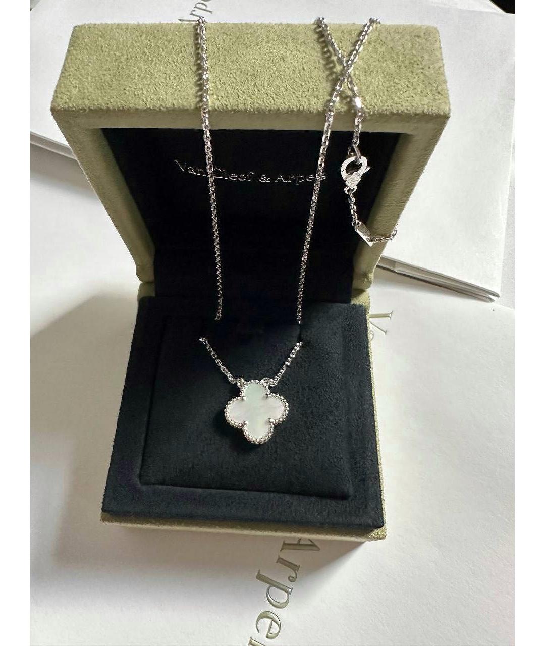 VAN CLEEF & ARPELS Белая подвеска из белого золота, фото 7