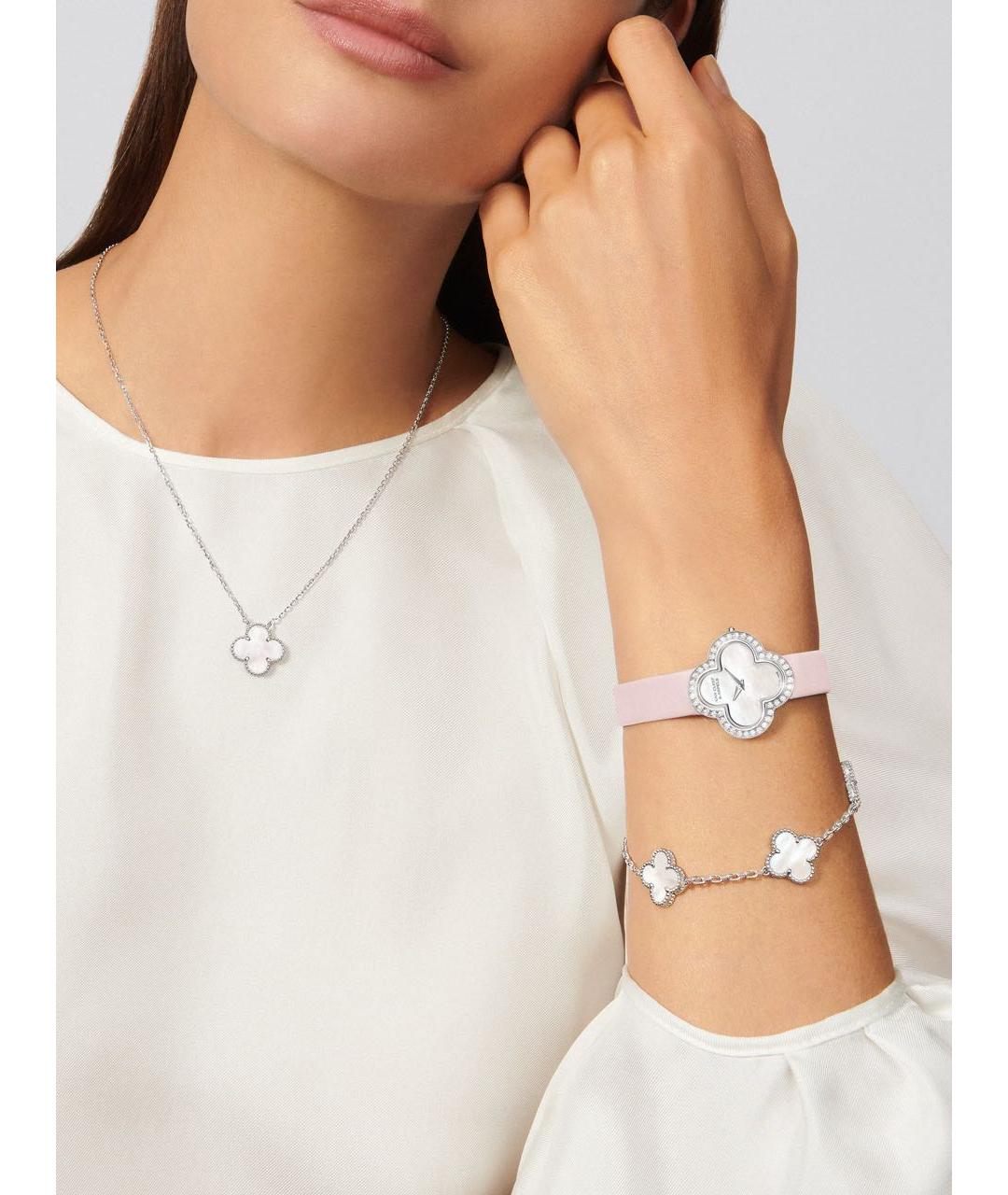 VAN CLEEF & ARPELS Белая подвеска из белого золота, фото 8