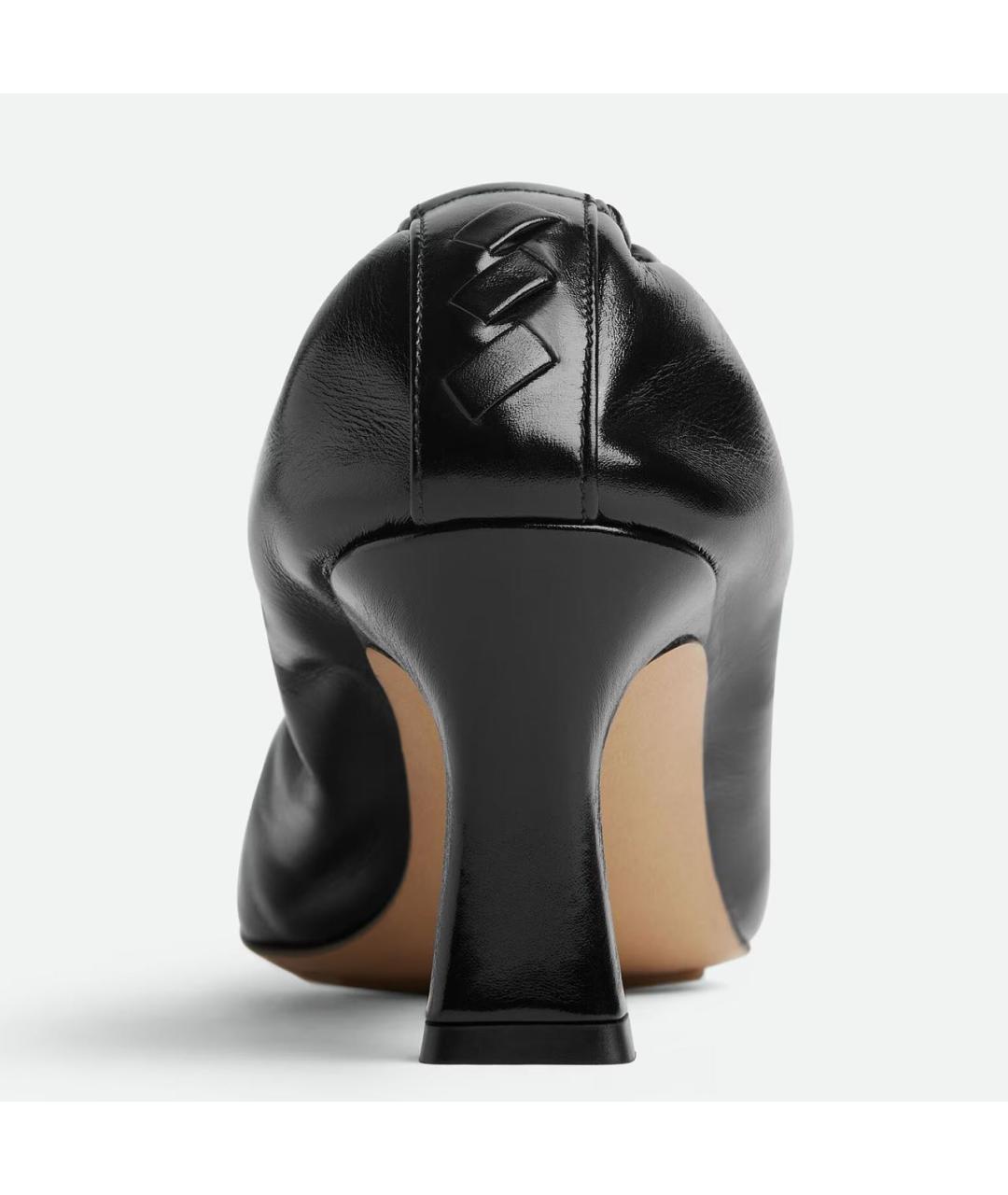BOTTEGA VENETA Черные кожаные туфли, фото 6