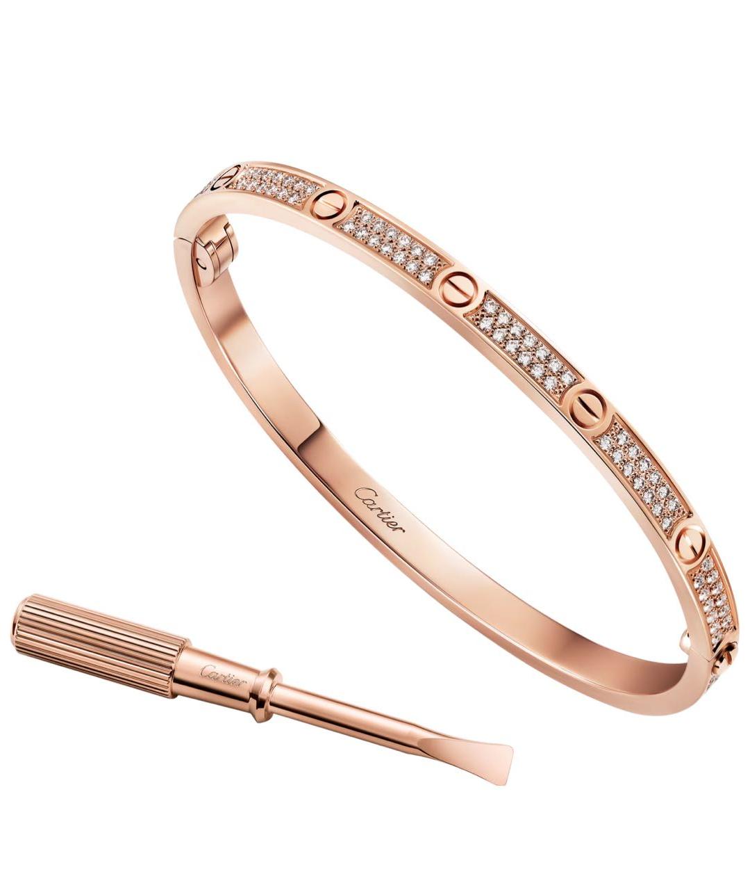 CARTIER Браслет из розового золота, фото 7