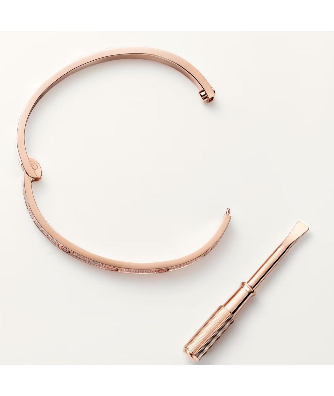 CARTIER Браслет из розового золота, фото 5