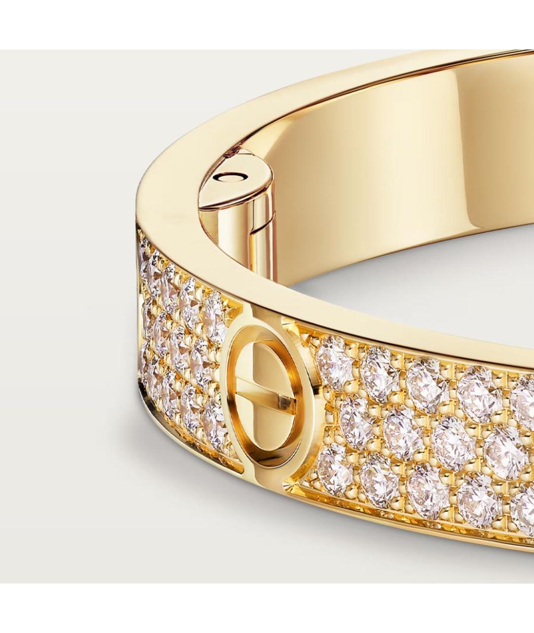 CARTIER Золотой браслет из желтого золота, фото 4