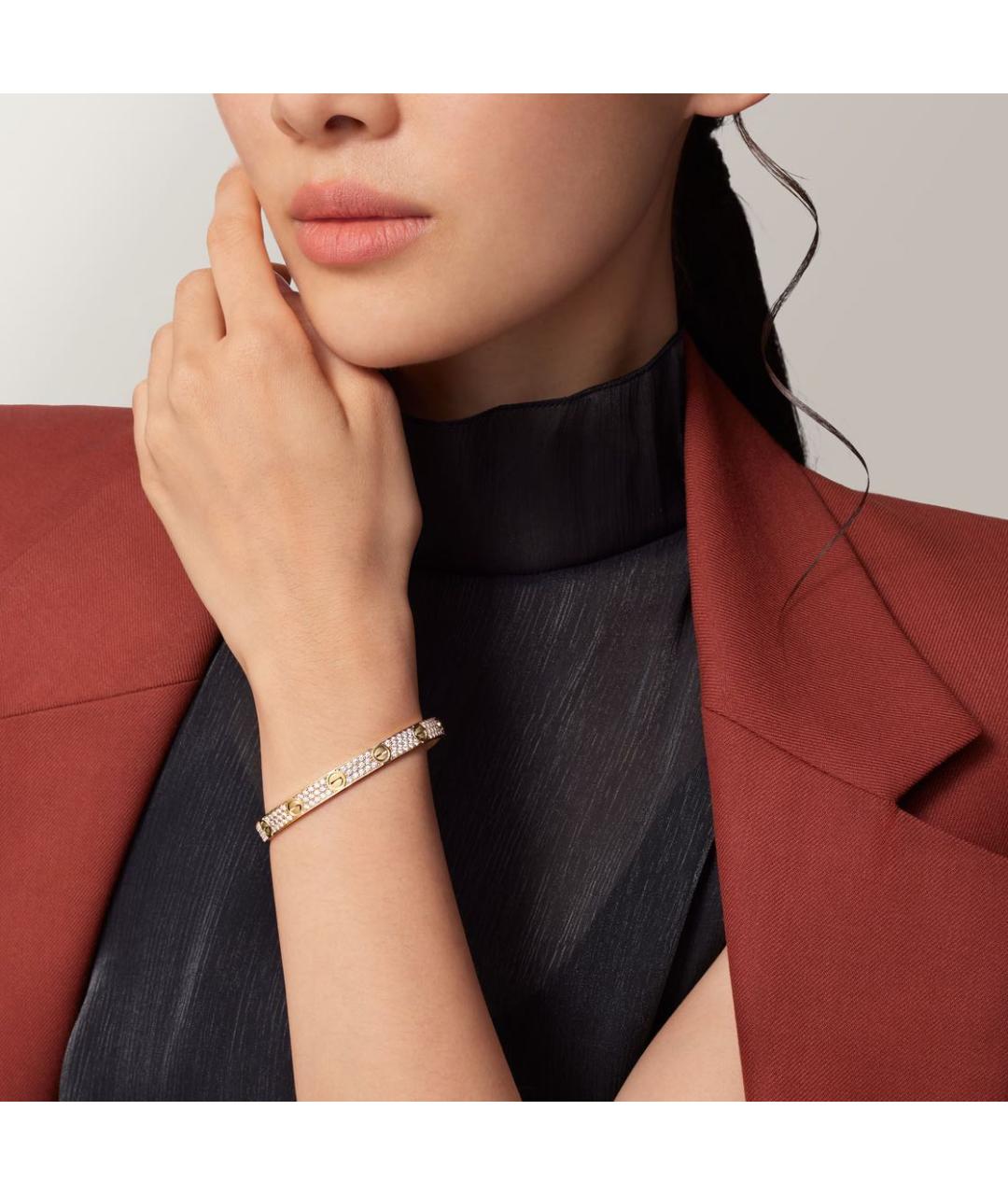 CARTIER Золотой браслет из желтого золота, фото 2