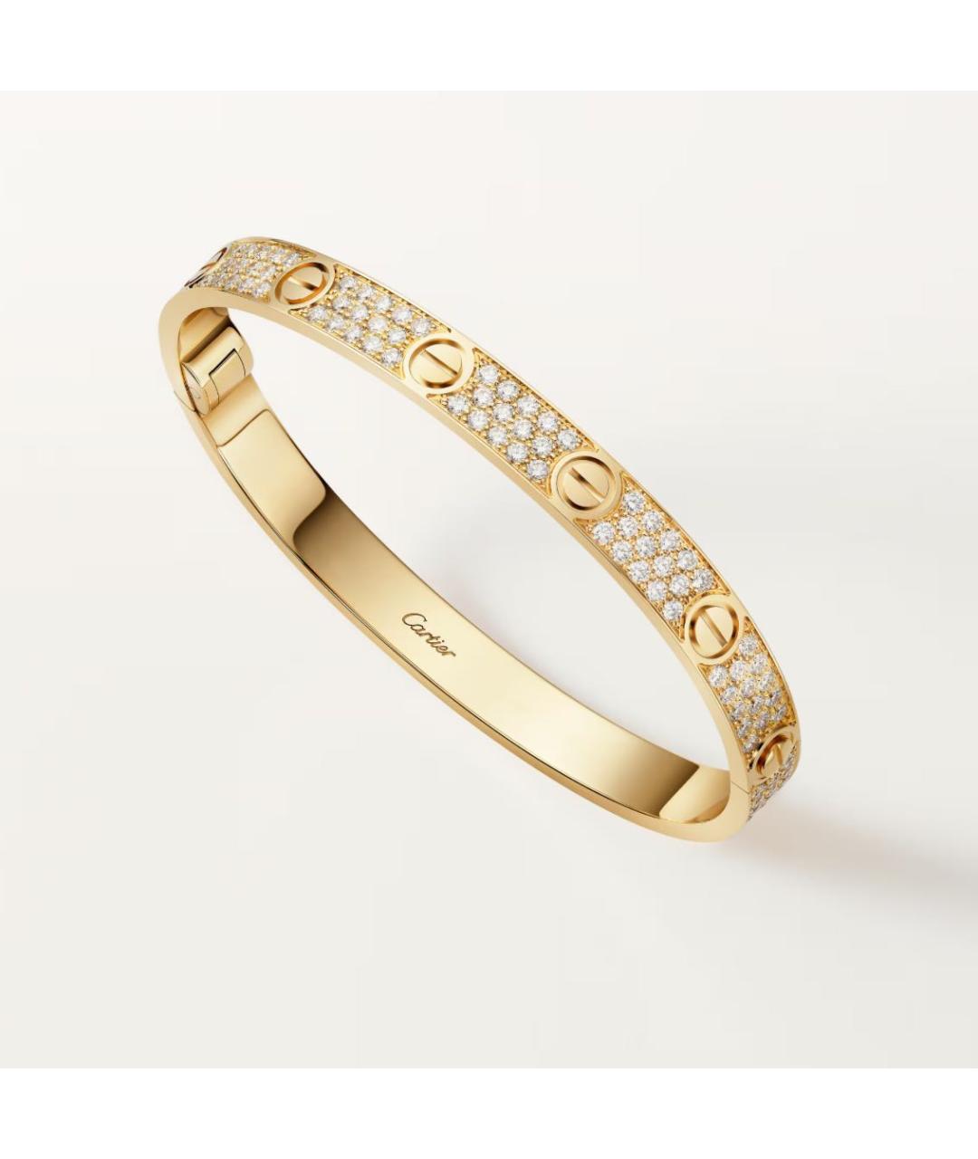 CARTIER Золотой браслет из желтого золота, фото 7