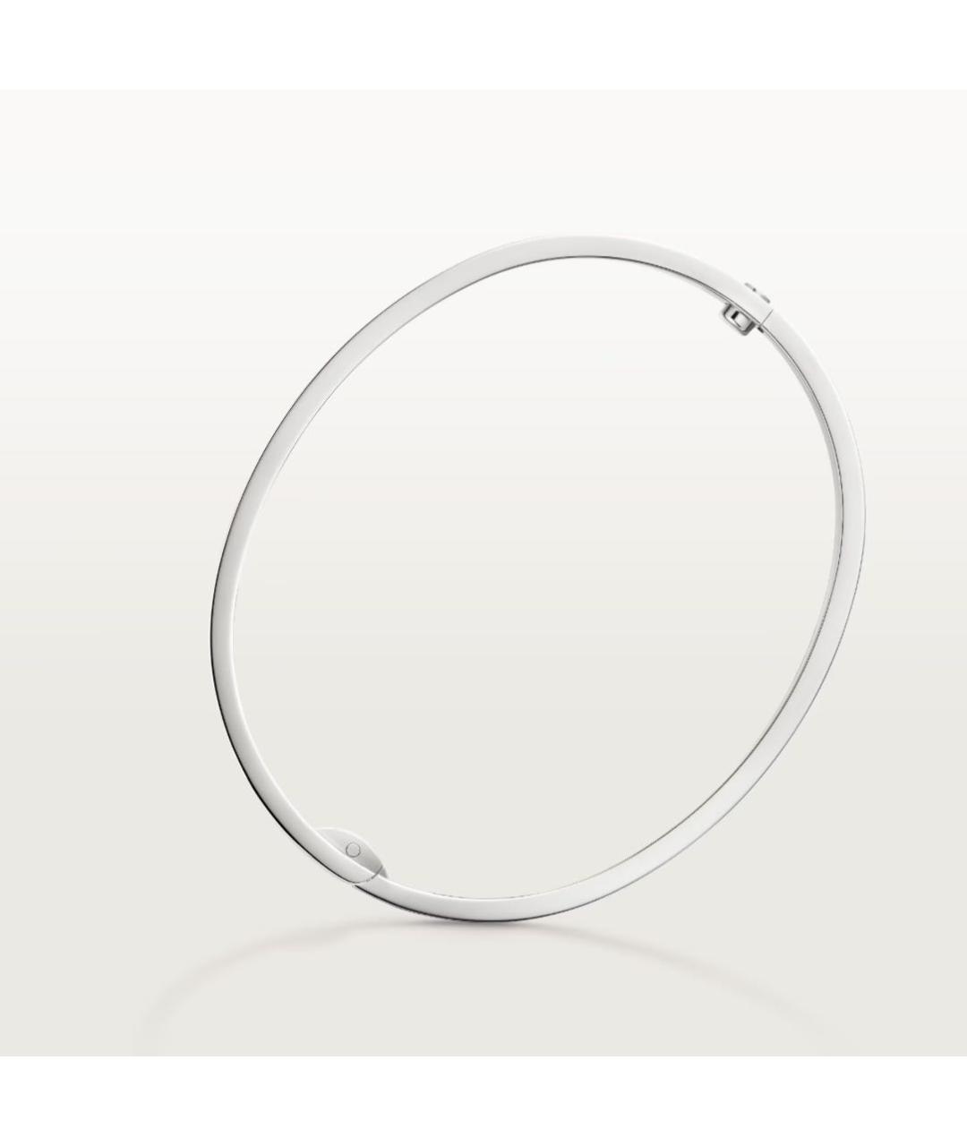 CARTIER Белый браслет из белого золота, фото 6