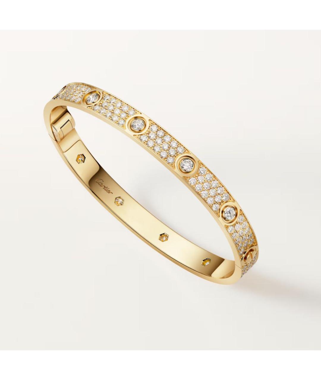 CARTIER Золотой браслет из желтого золота, фото 2