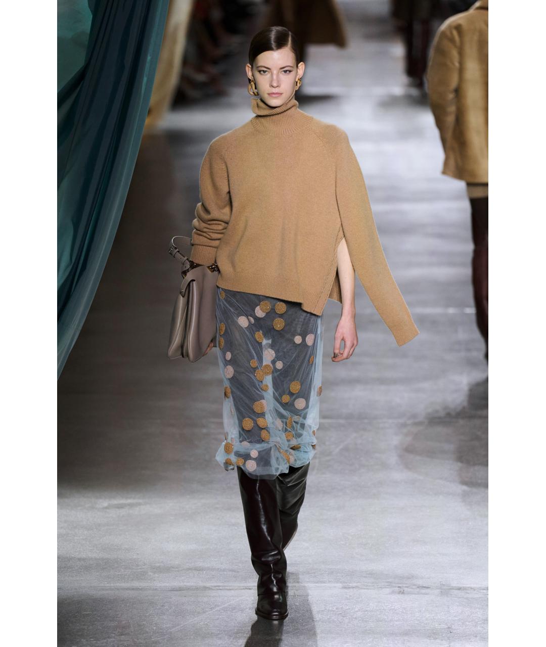 FENDI Бежевый джемпер / свитер, фото 6