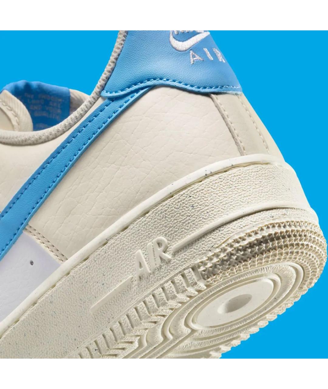 NIKE Бежевые кожаные кеды, фото 7