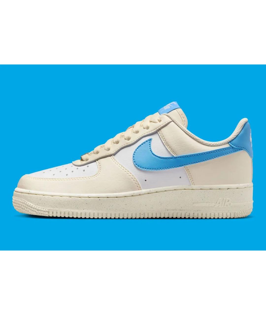 NIKE Бежевые кожаные кеды, фото 9