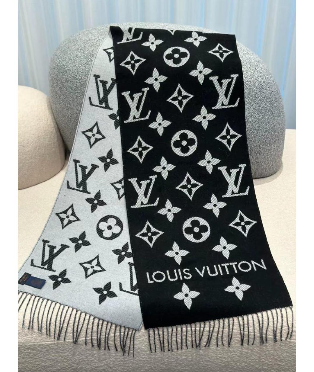 LOUIS VUITTON Кашемировый шарф, фото 5