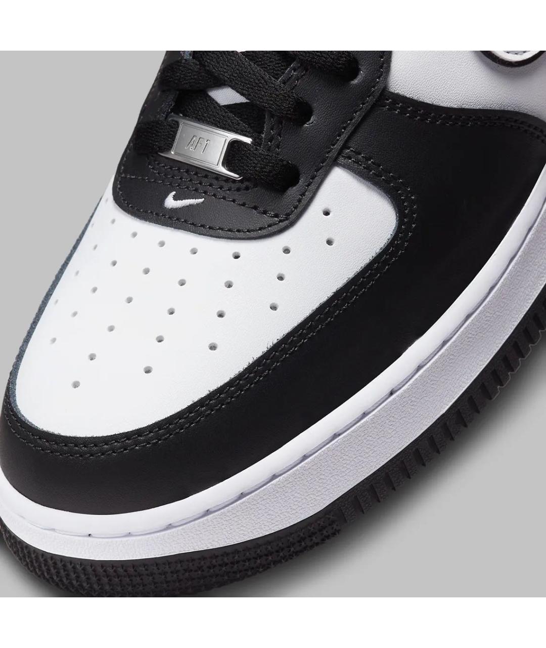 NIKE Черные кожаные кеды, фото 7
