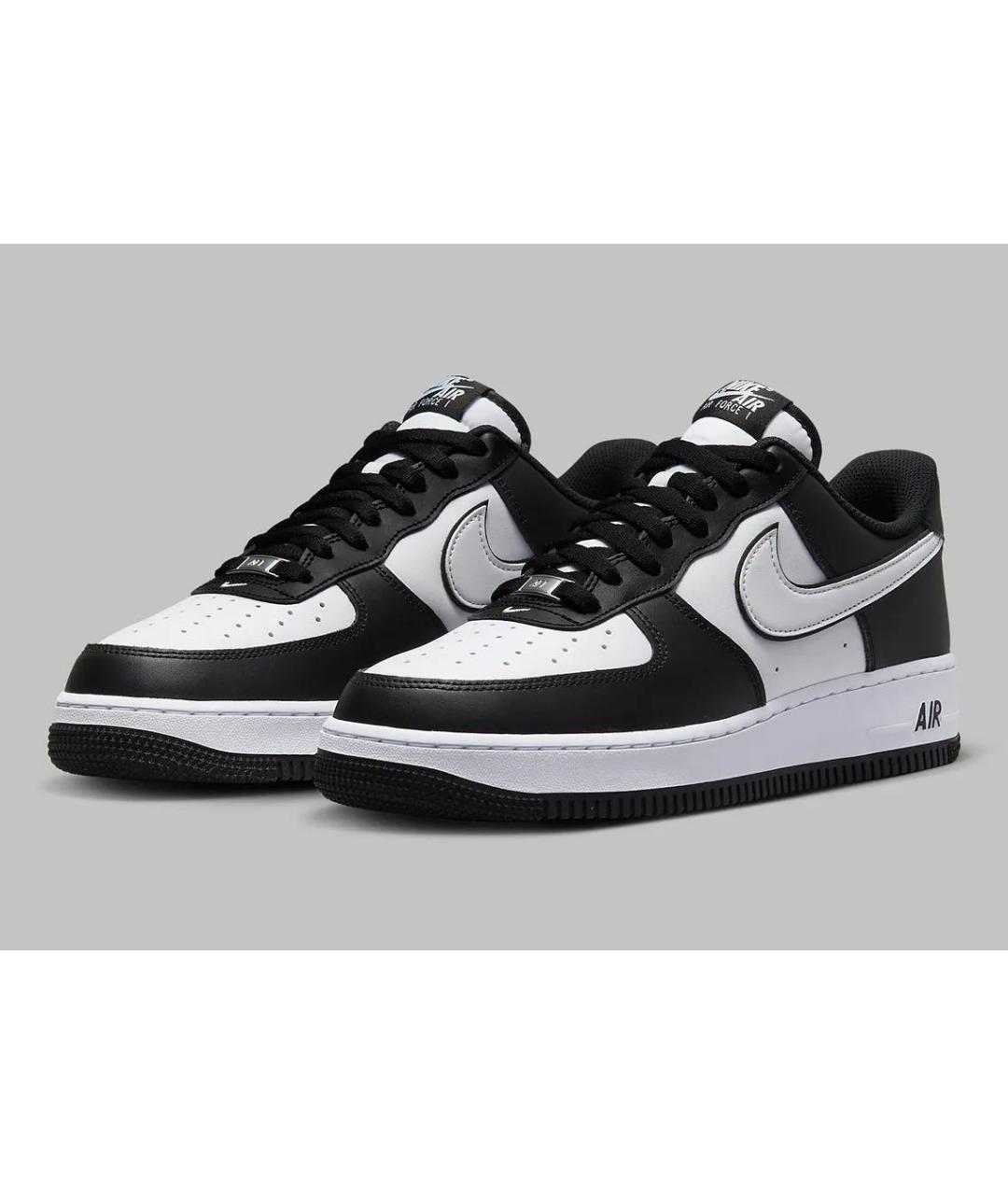 NIKE Черные кожаные кеды, фото 2