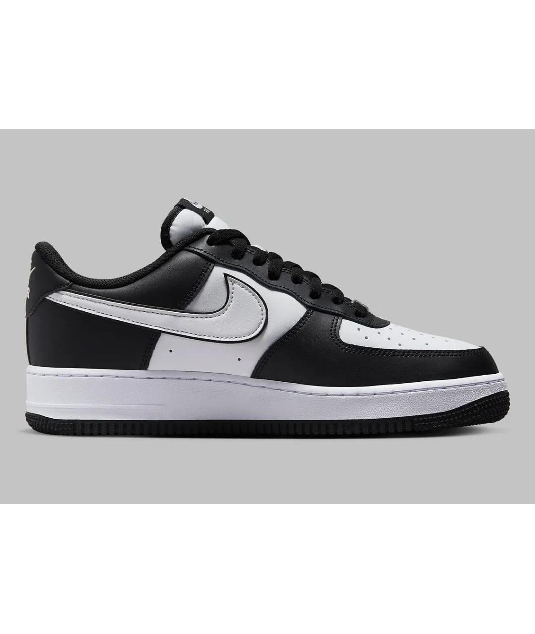 NIKE Черные кожаные кеды, фото 3