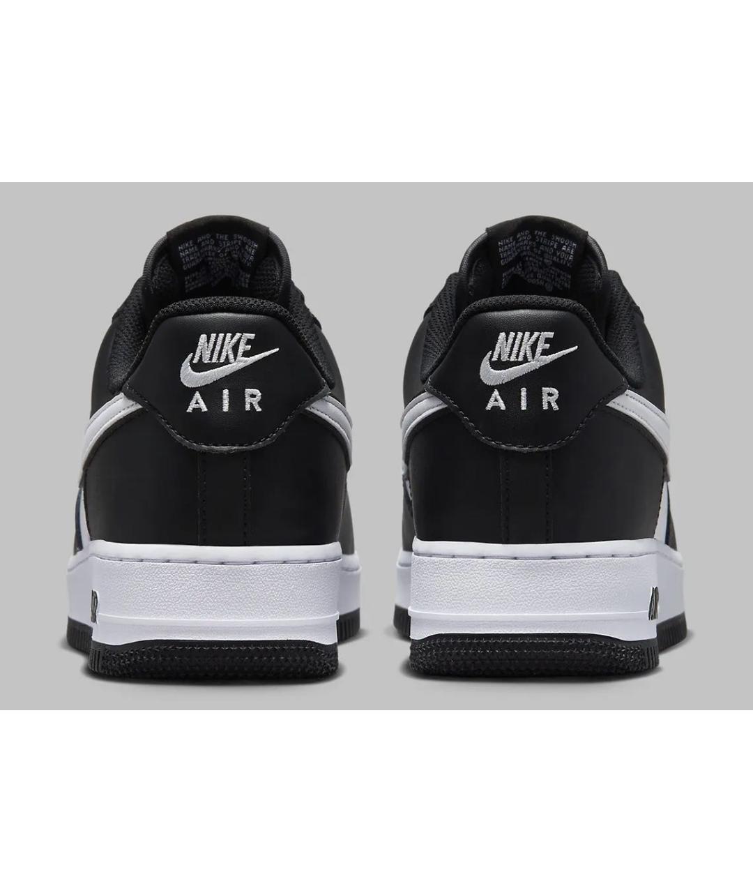 NIKE Черные кожаные кеды, фото 5