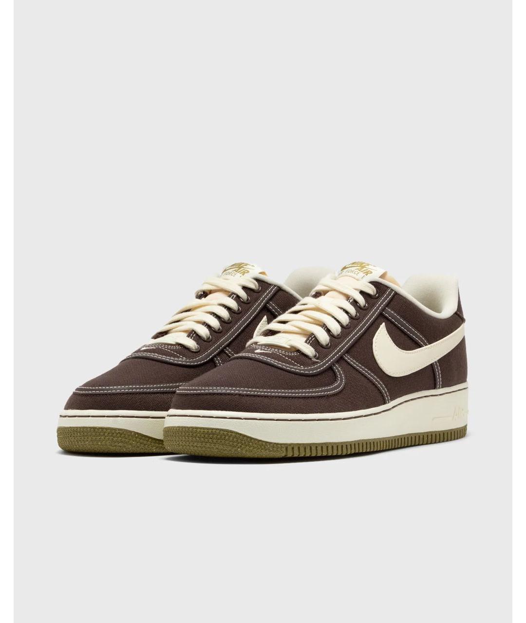 NIKE Коричневые текстильные кеды, фото 2