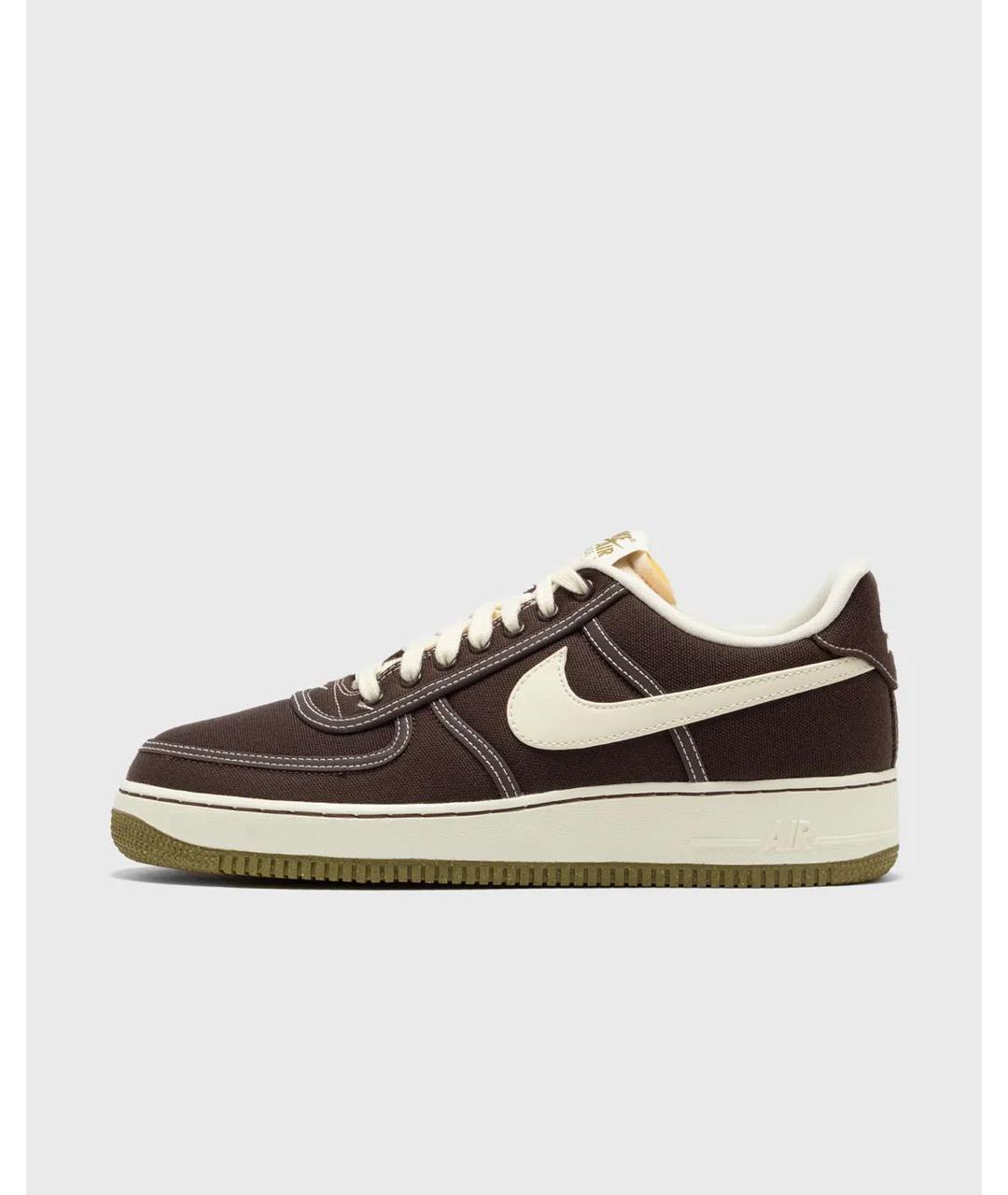 NIKE Коричневые текстильные кеды, фото 5